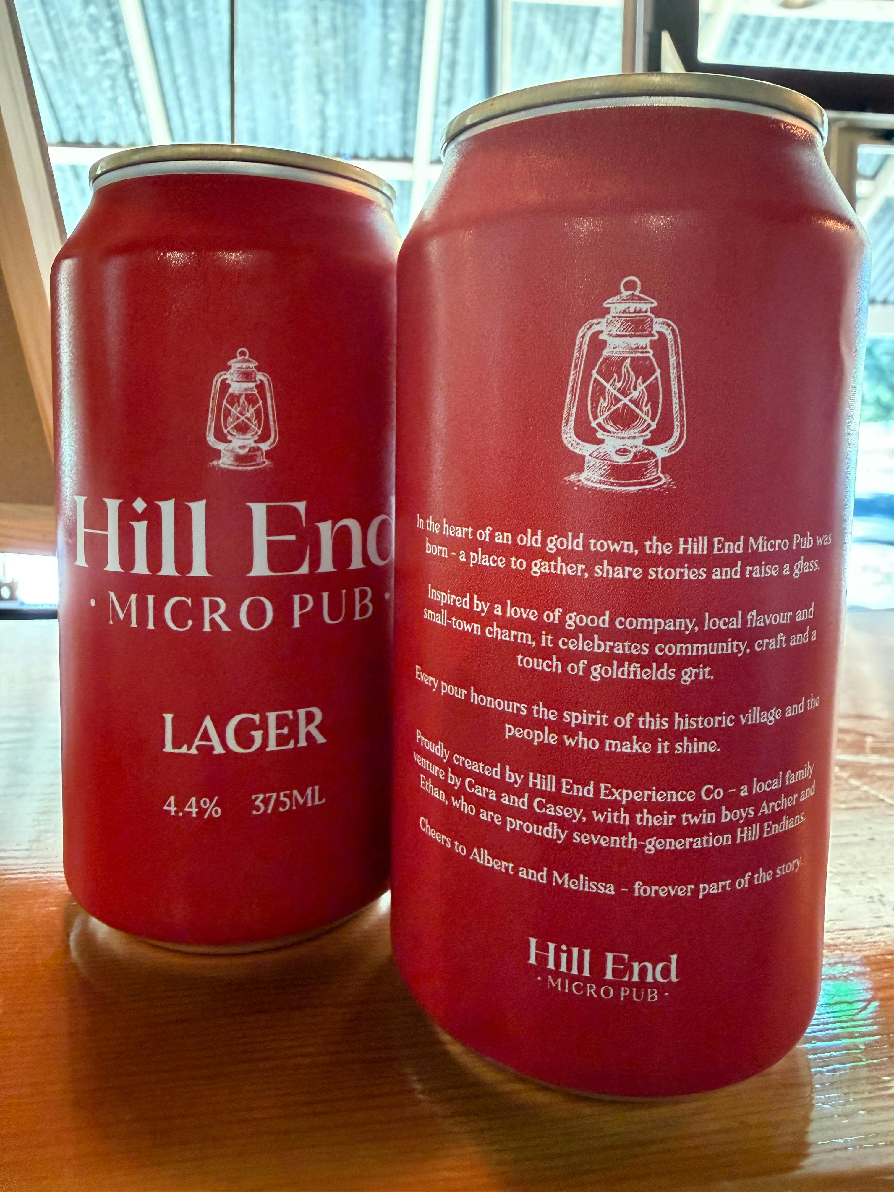 Hill End Lager