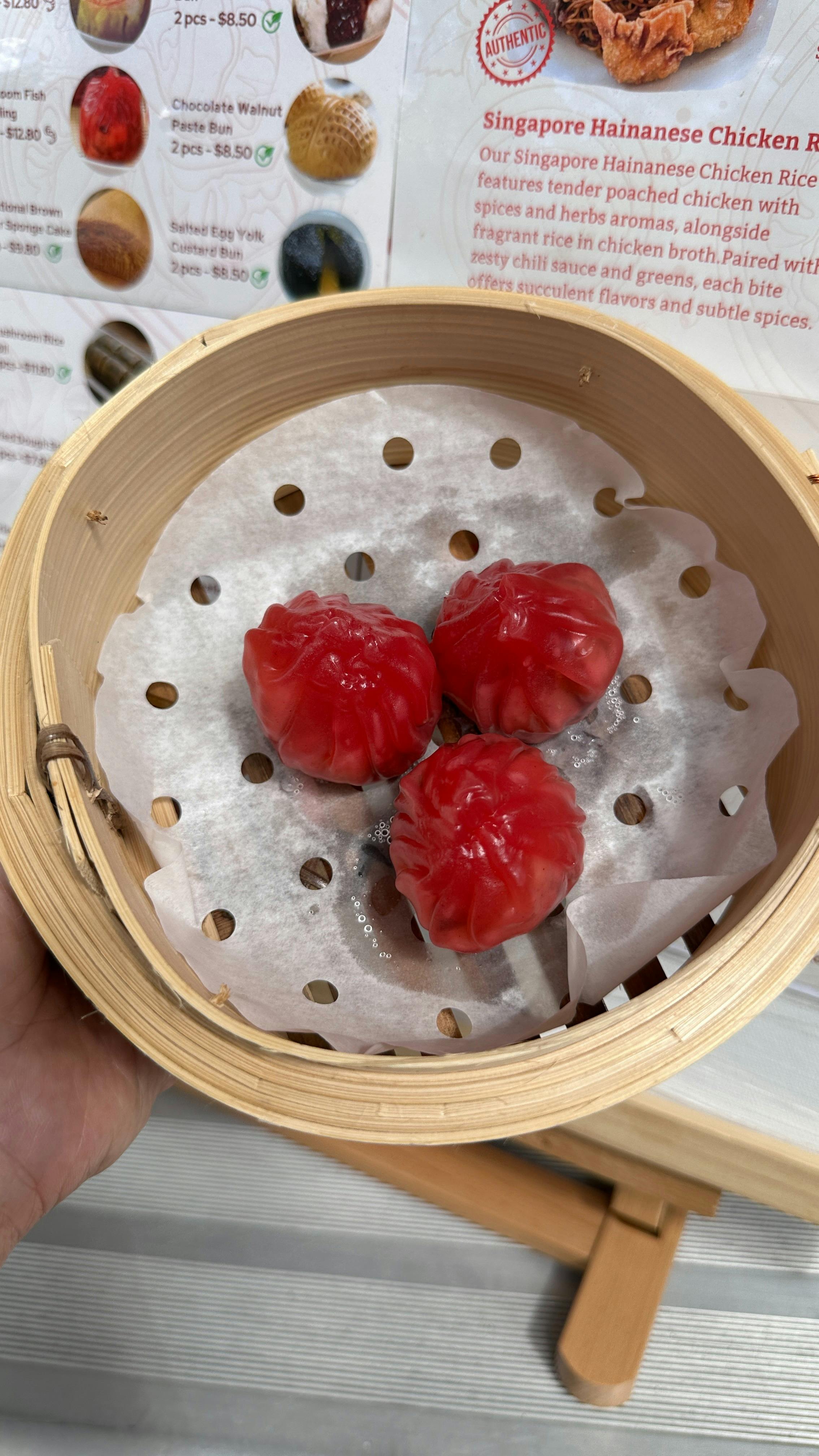 Steamed mushroom fish dumplings – translucent, flavourful & perfectly plump!