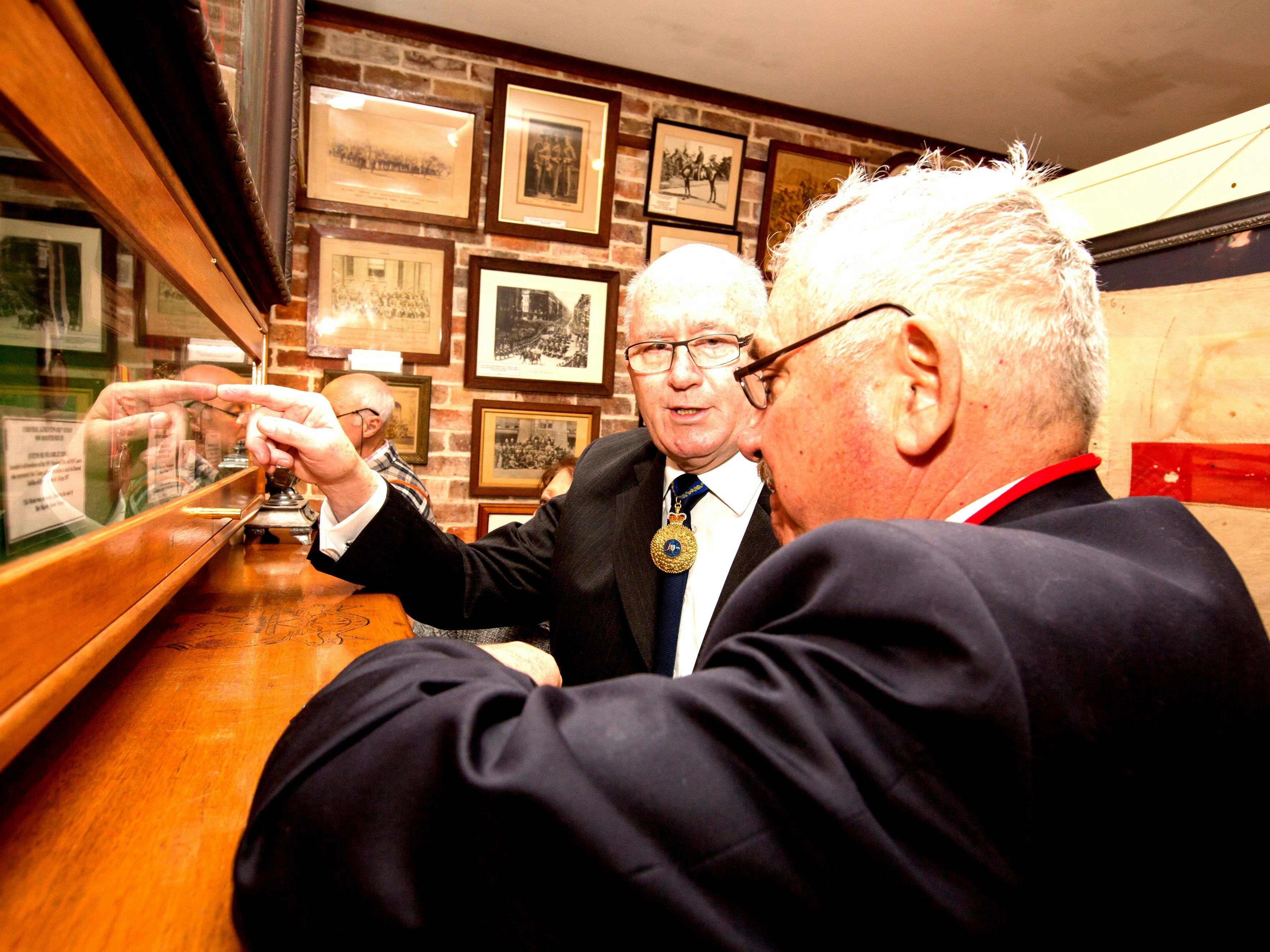 His Excellency in the Boer War Room