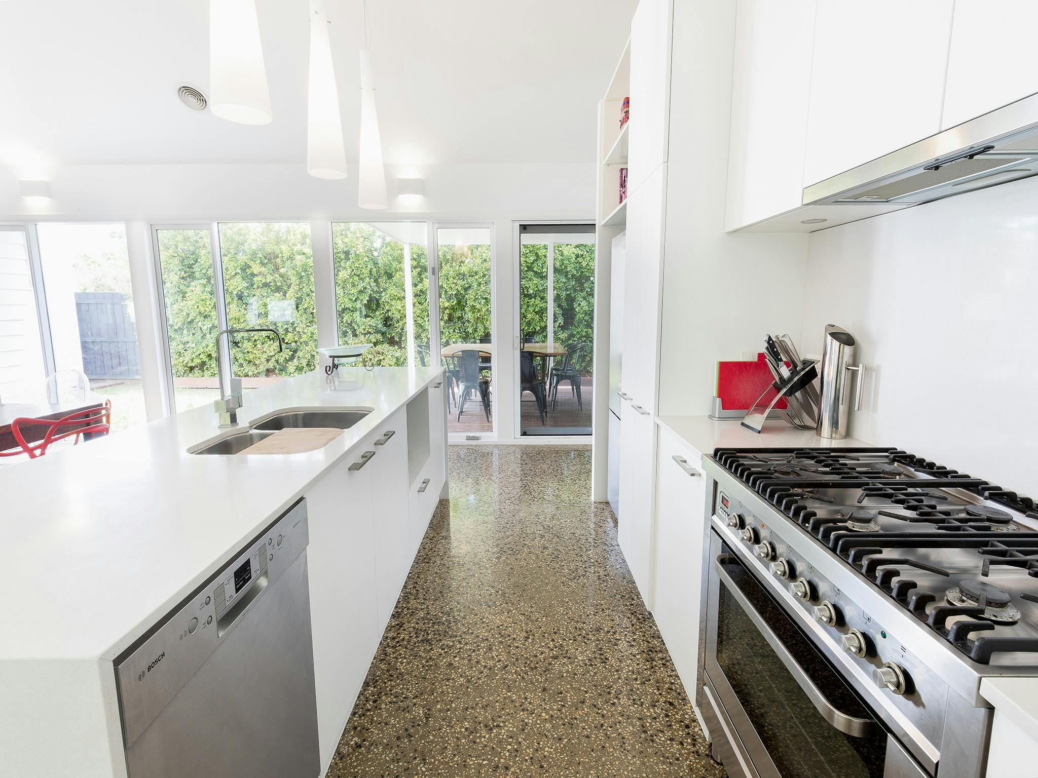 Fully equipped kitchen for entertaining