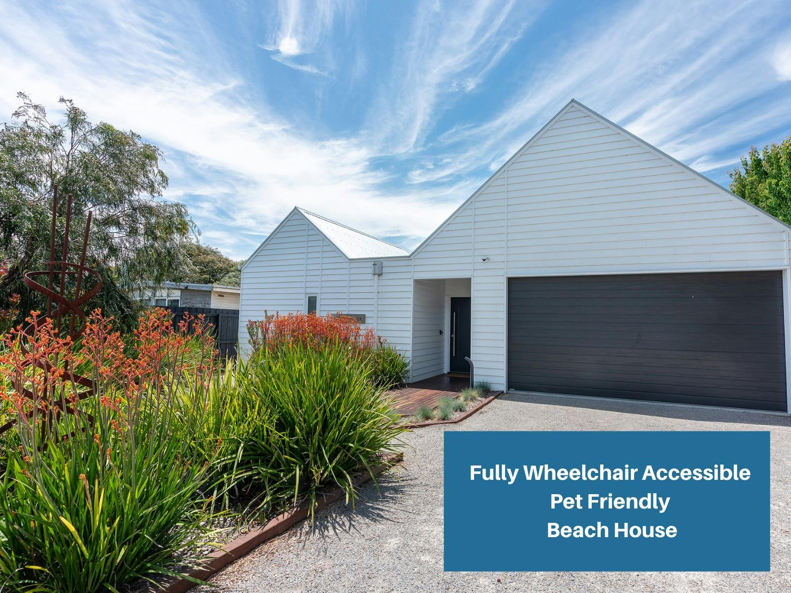 wheelchair accessible pet friendly beach house
