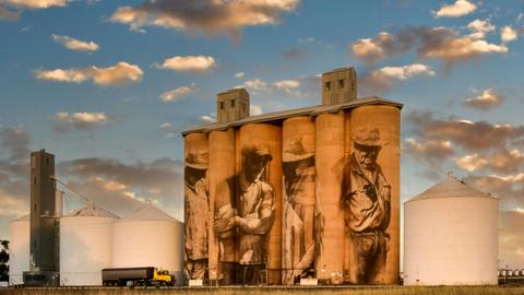 Brim Silo Art