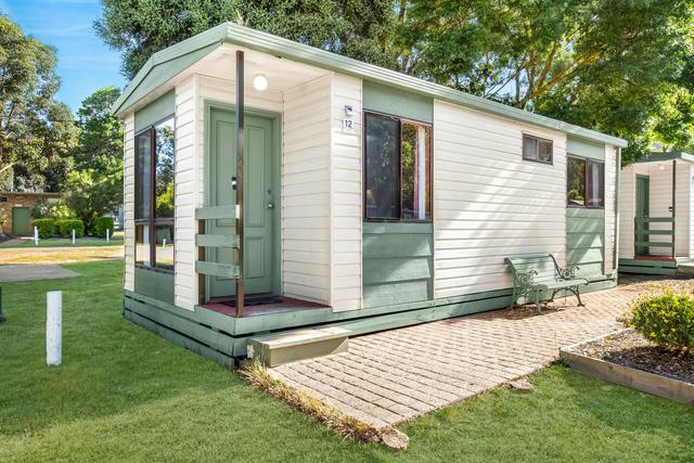 Exterior of the two-bedroom family budget cabin