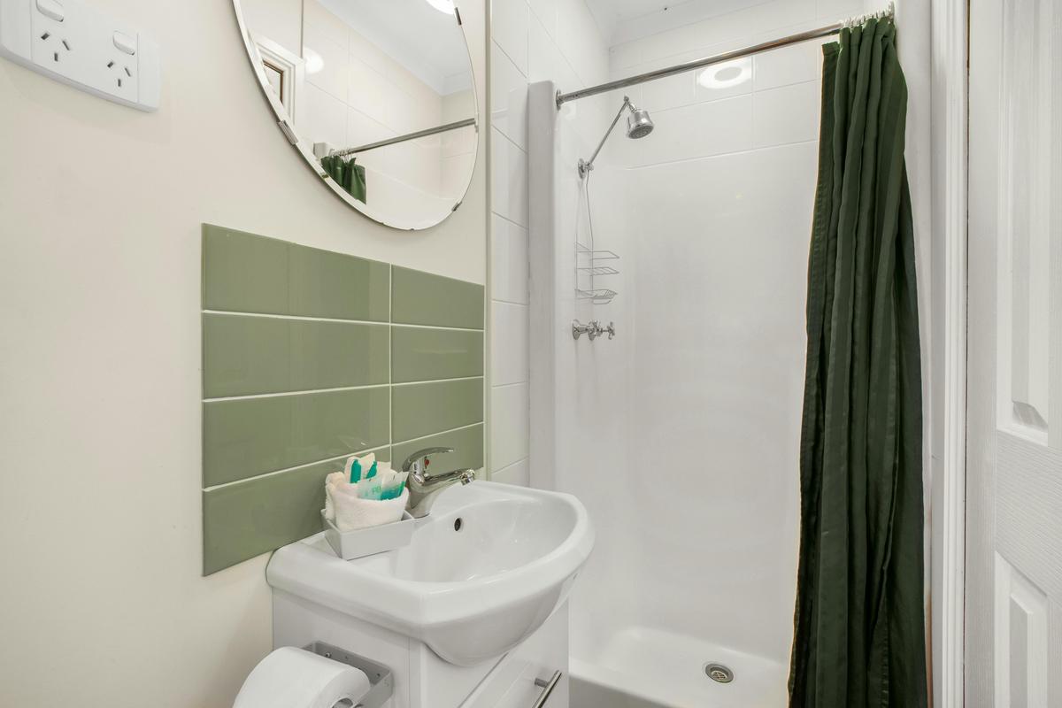 Bathroom in the Queen Cabin