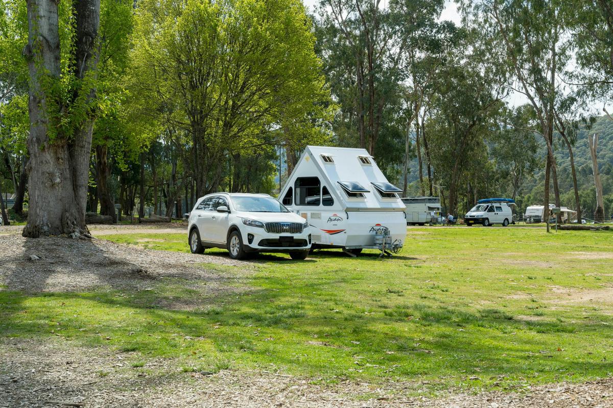 Bright Cabin and Caravan Park Unpowered campsite