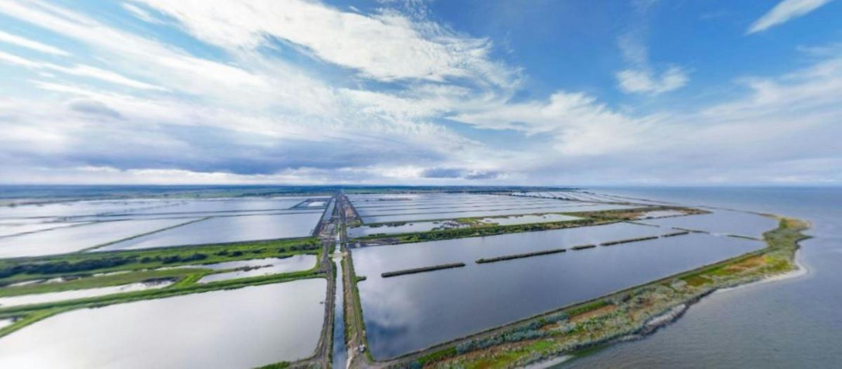 Lagoons at Western Treatment Plant