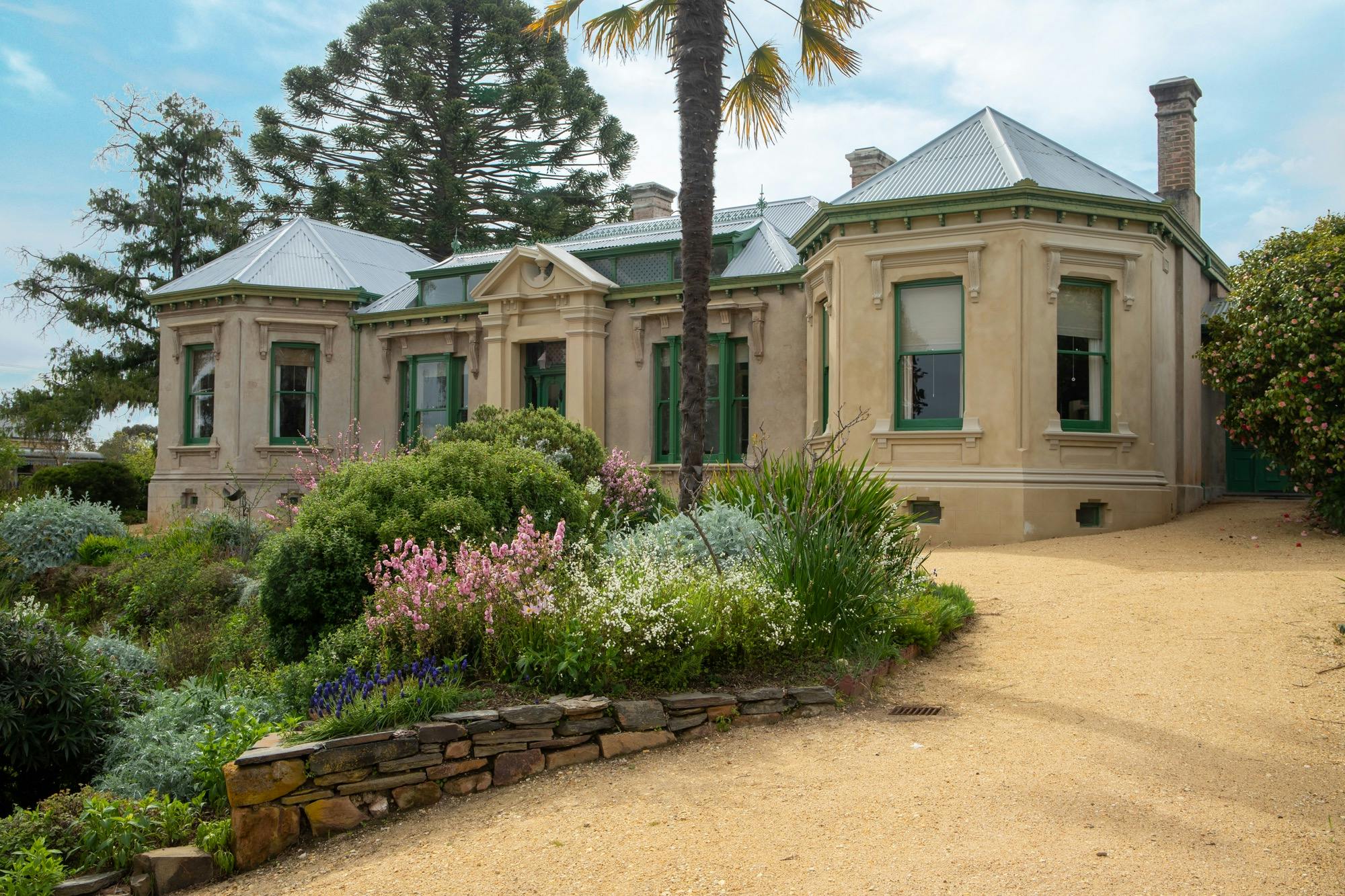 Front of Buda Historic Home
