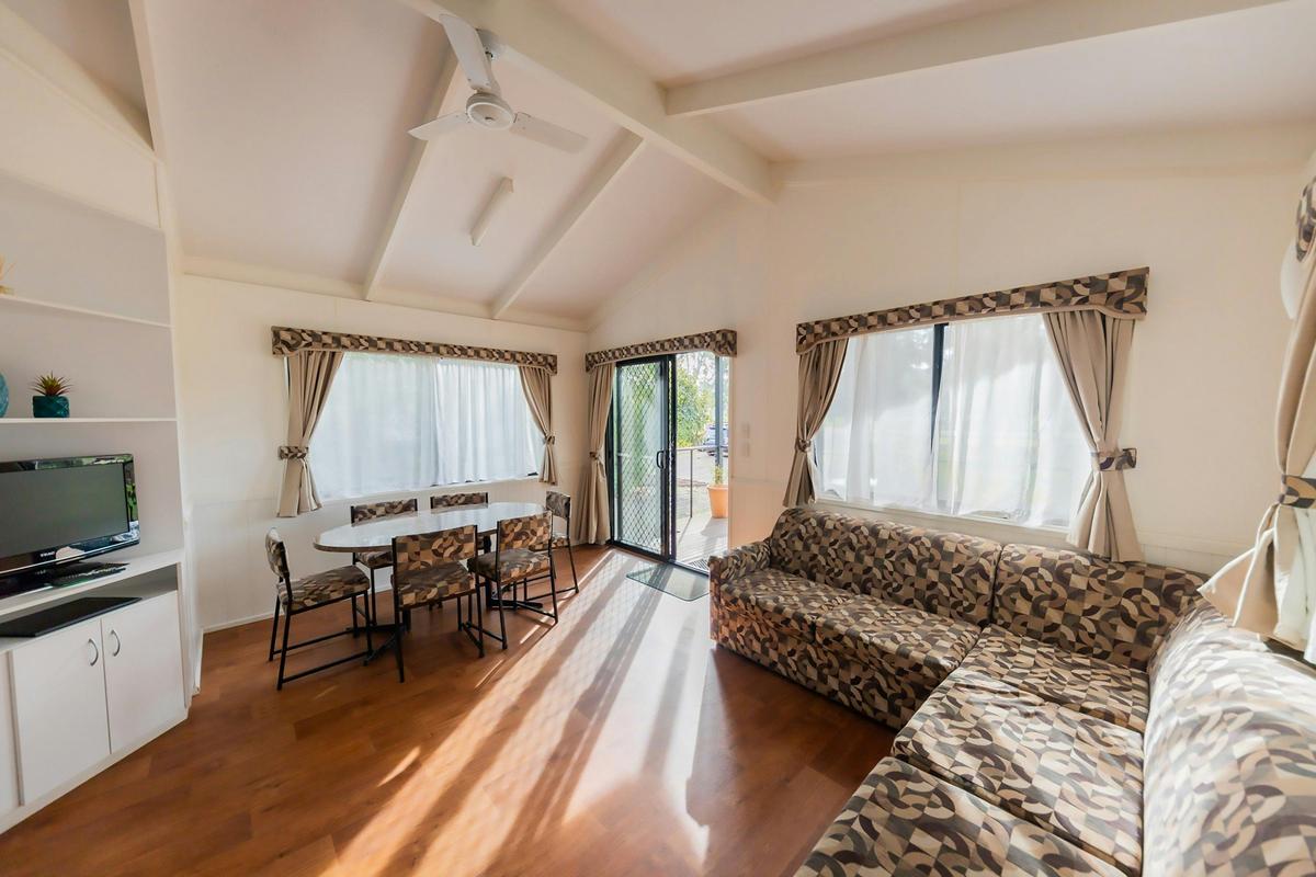 Deluxe Cabin - Living Area