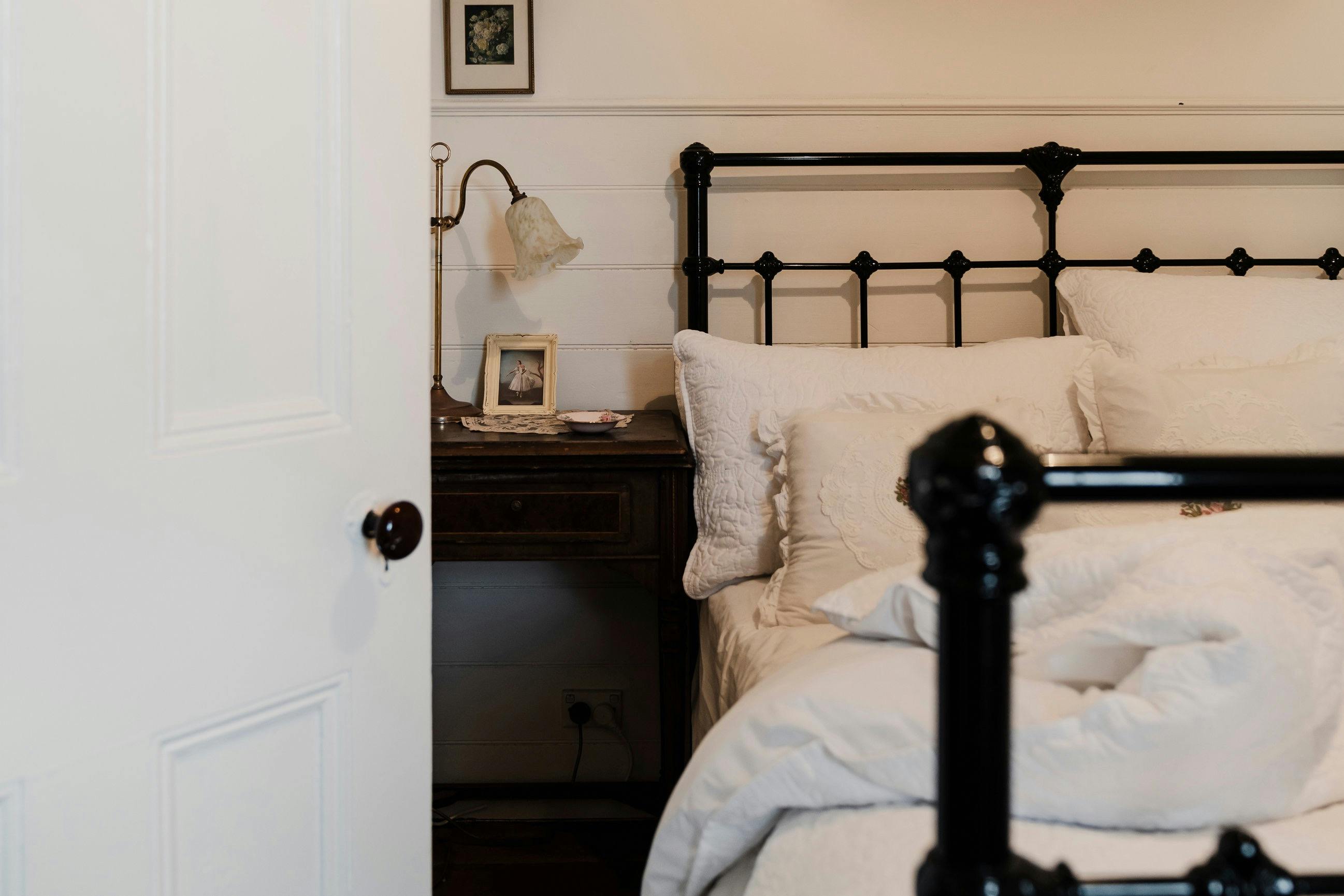 View through the door of second bedroom