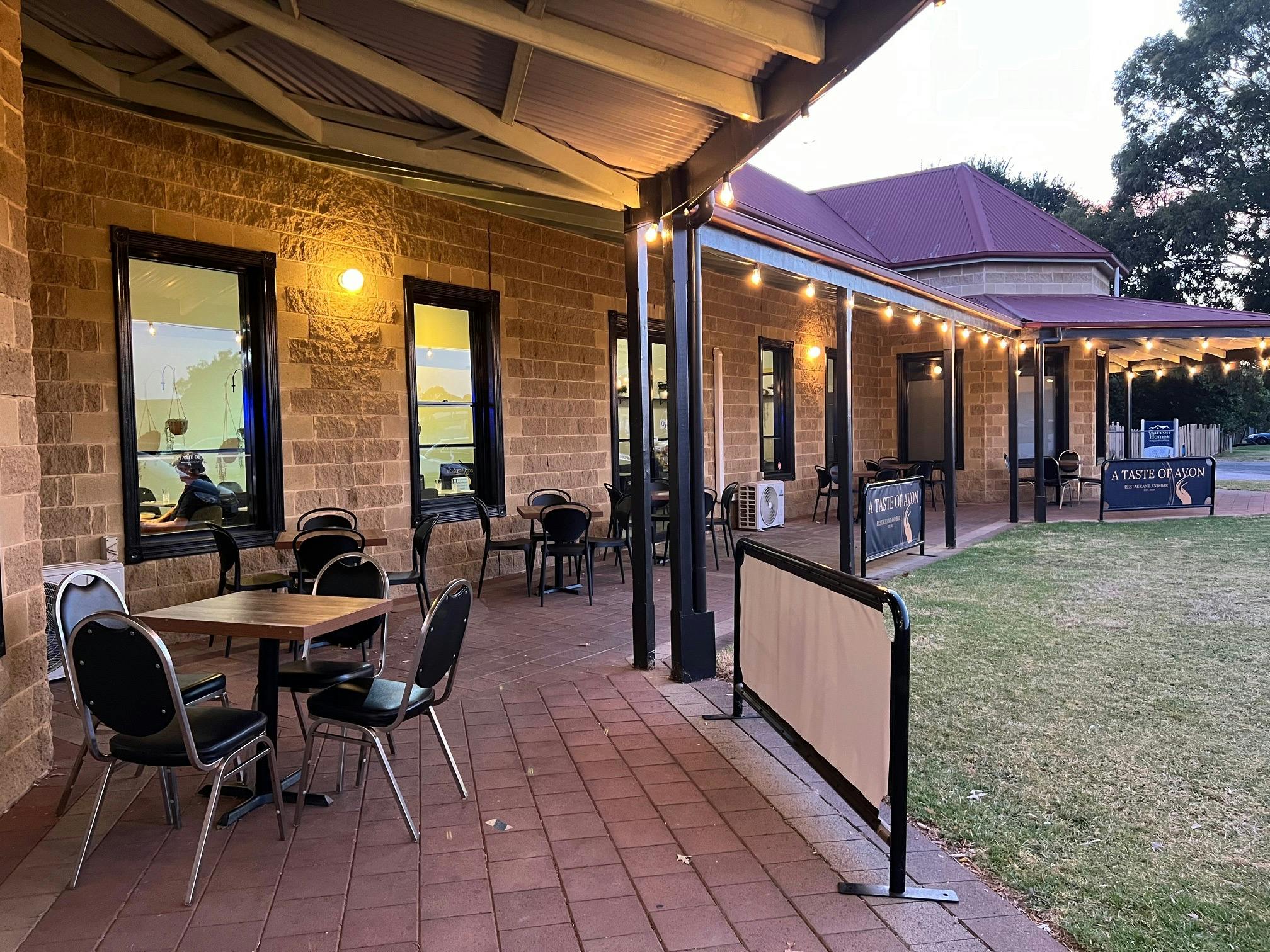 Alfresco Dining area