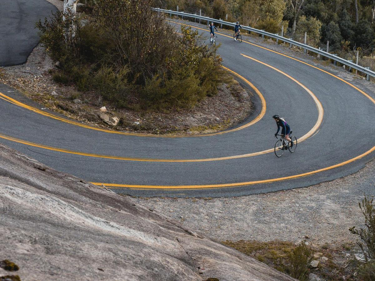 The iconic road ride ascent of Mount Buffalo