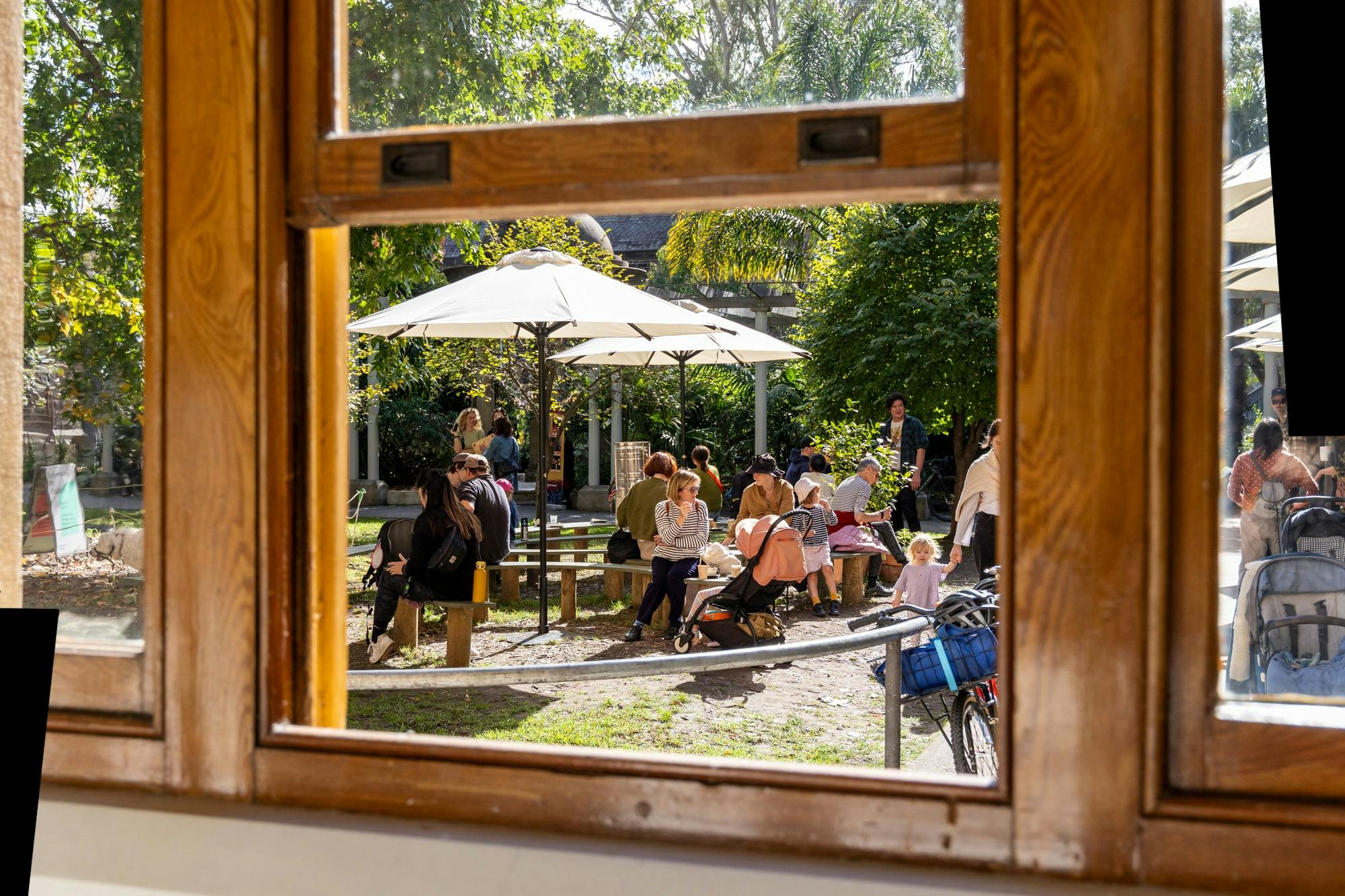 Cam's Kiosk, Convent Courtyard, ACF20 Open Day 2024