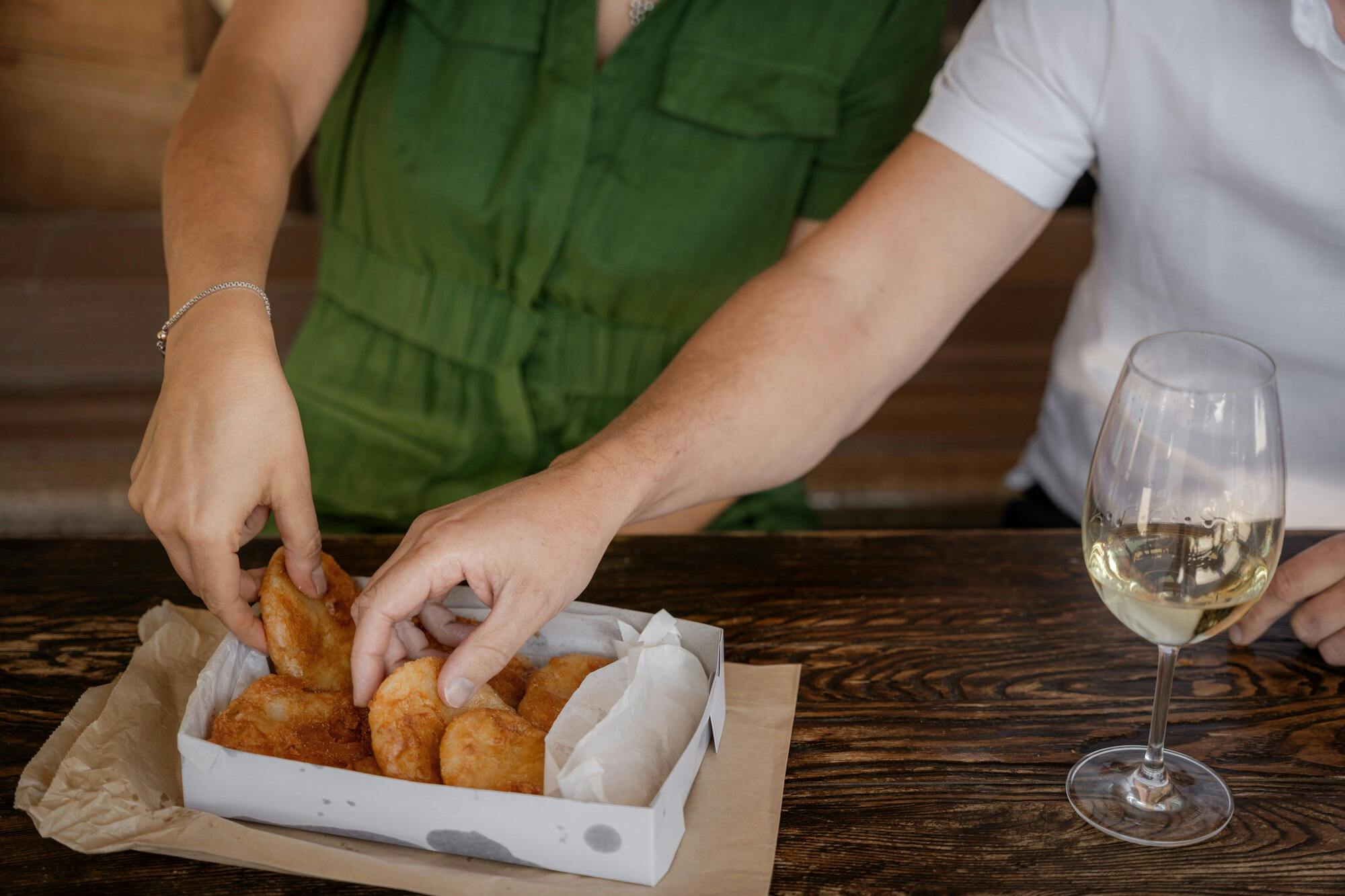 The world's best potato cakes from The Ageing Frog, Beechworth