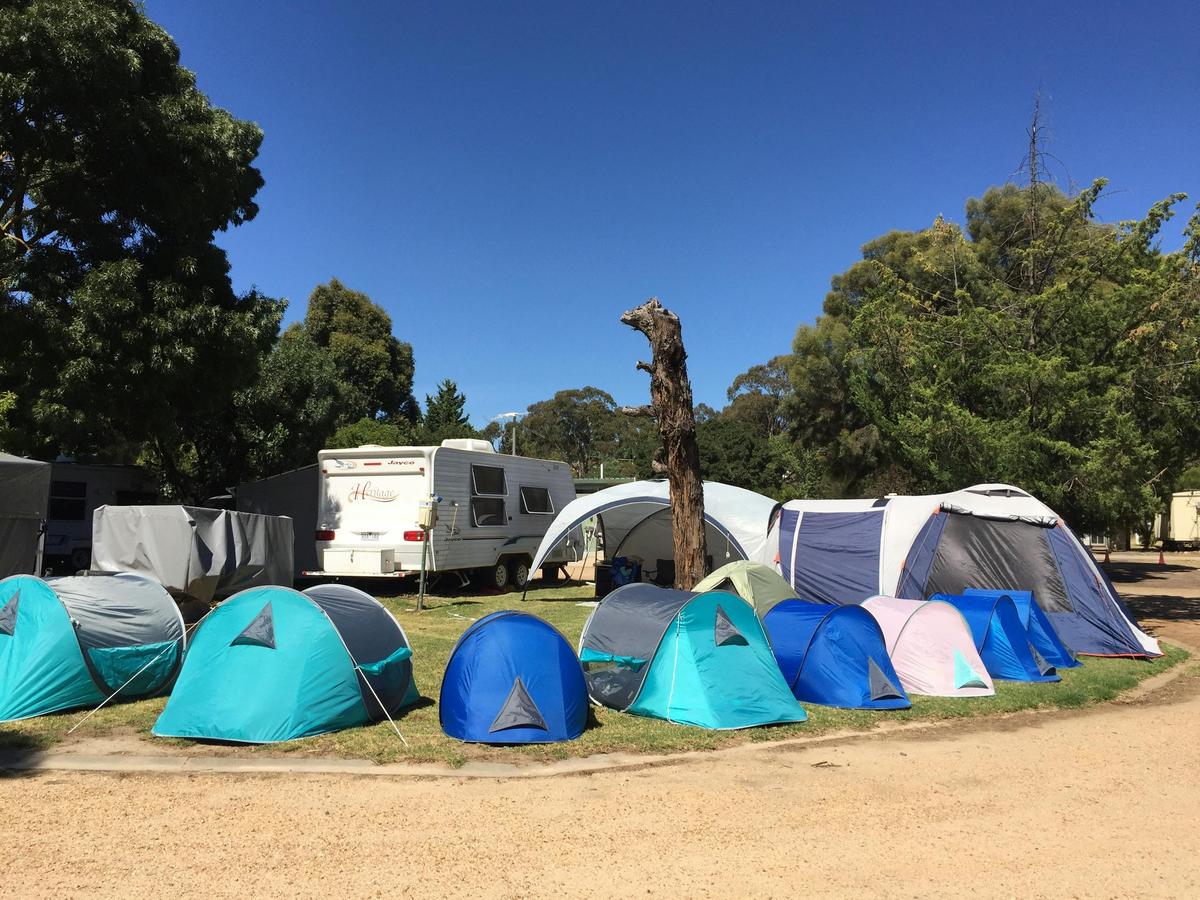 large powered & non powered sites