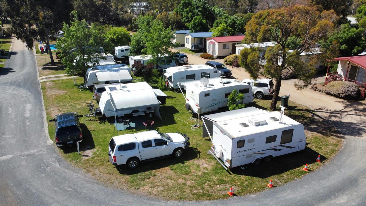 powered caravan sites
