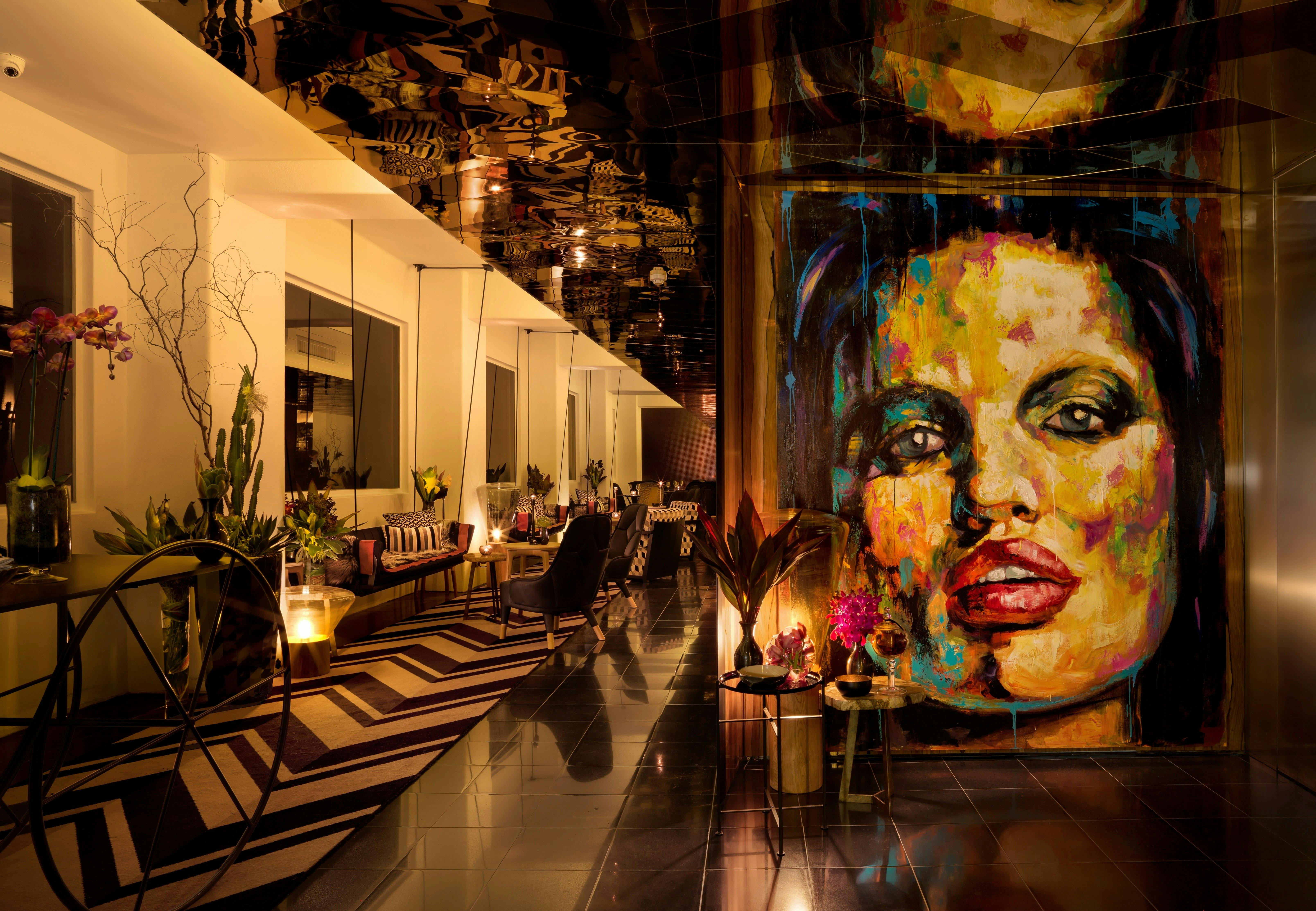 Adelphi Hotel Lobby with Lucy