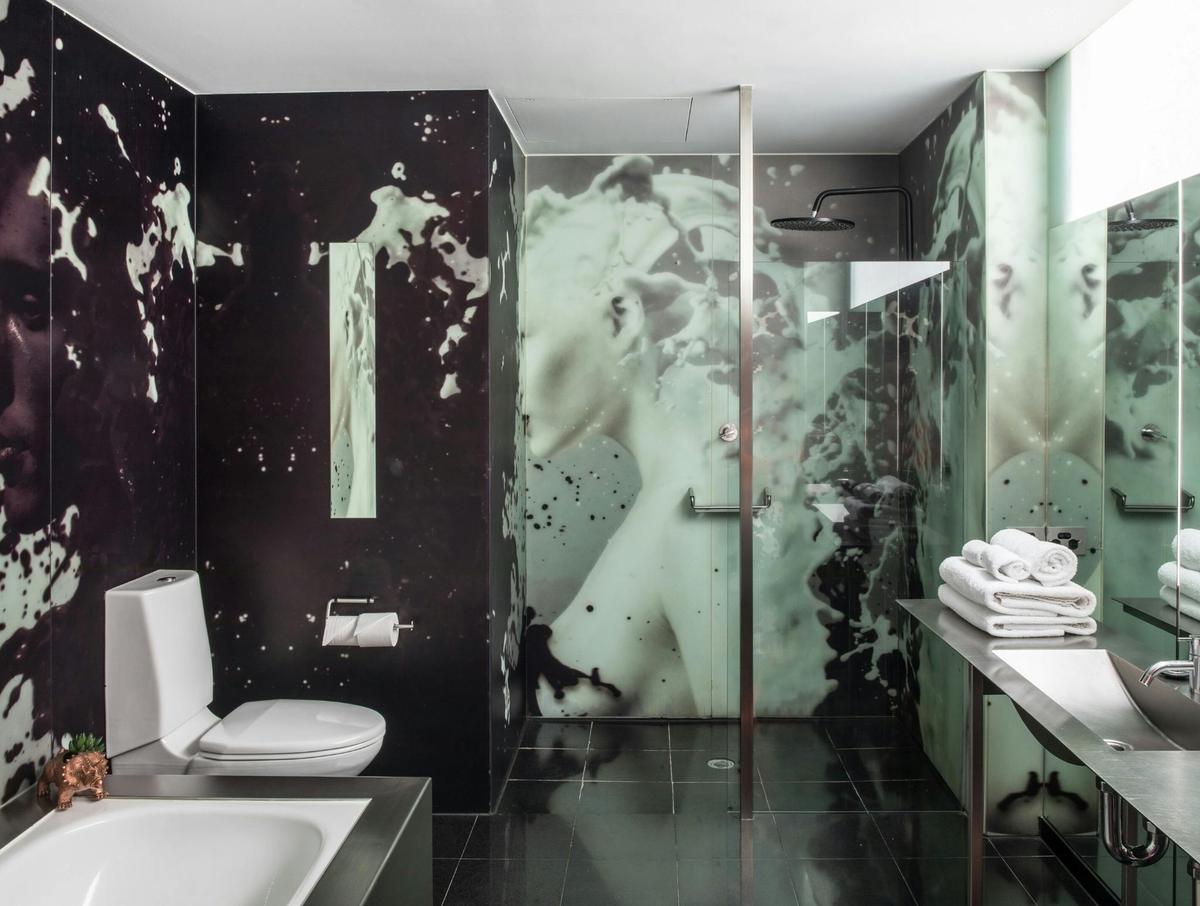 Palatial Suite Bathroom - separate bath to shower