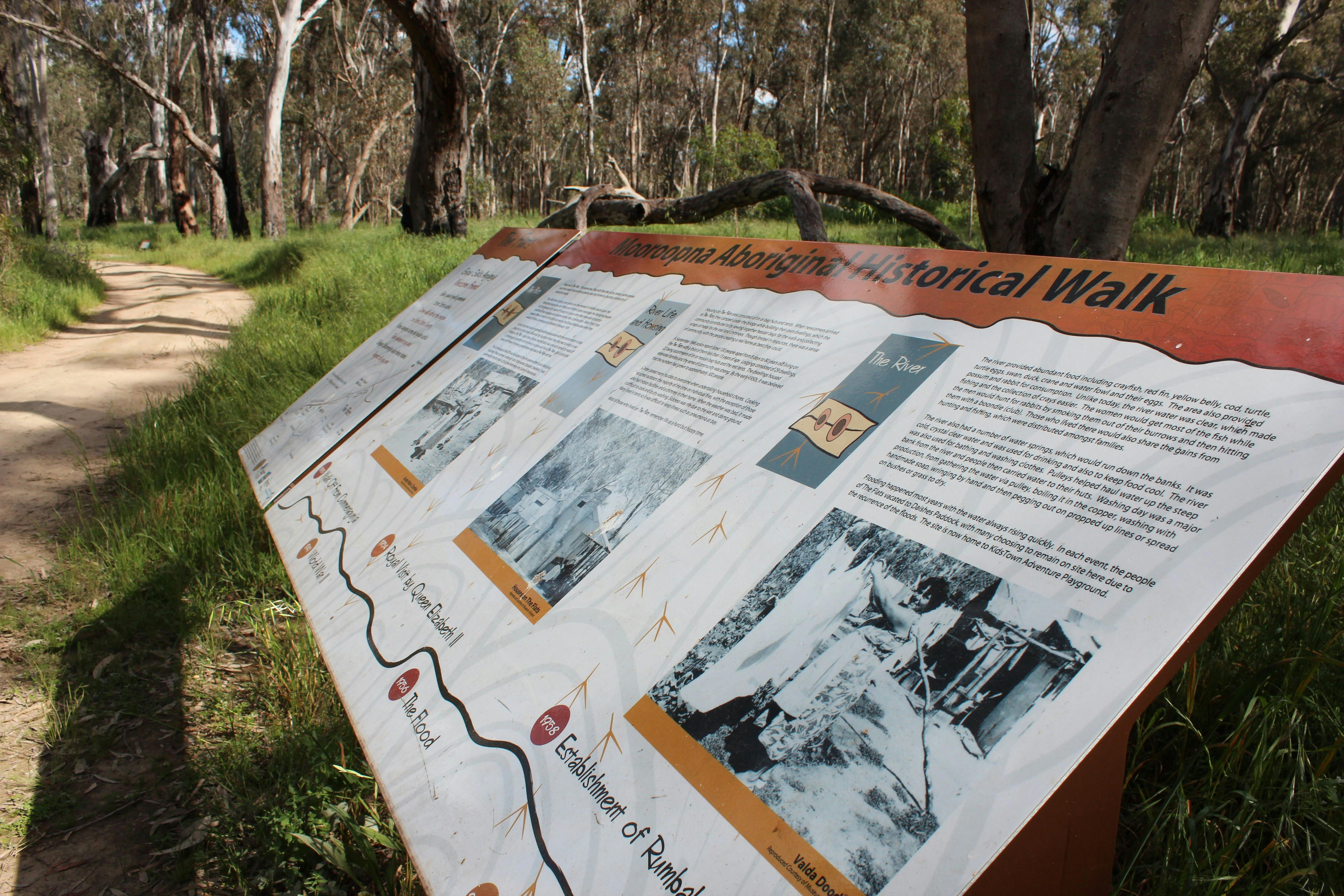 Interpretive sign