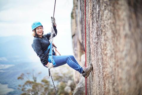 Abseiling at Mount Buffalo