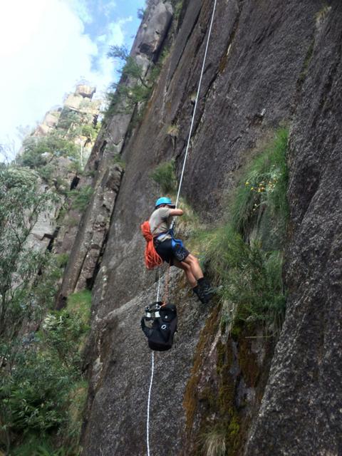 Abseiling The North Wall