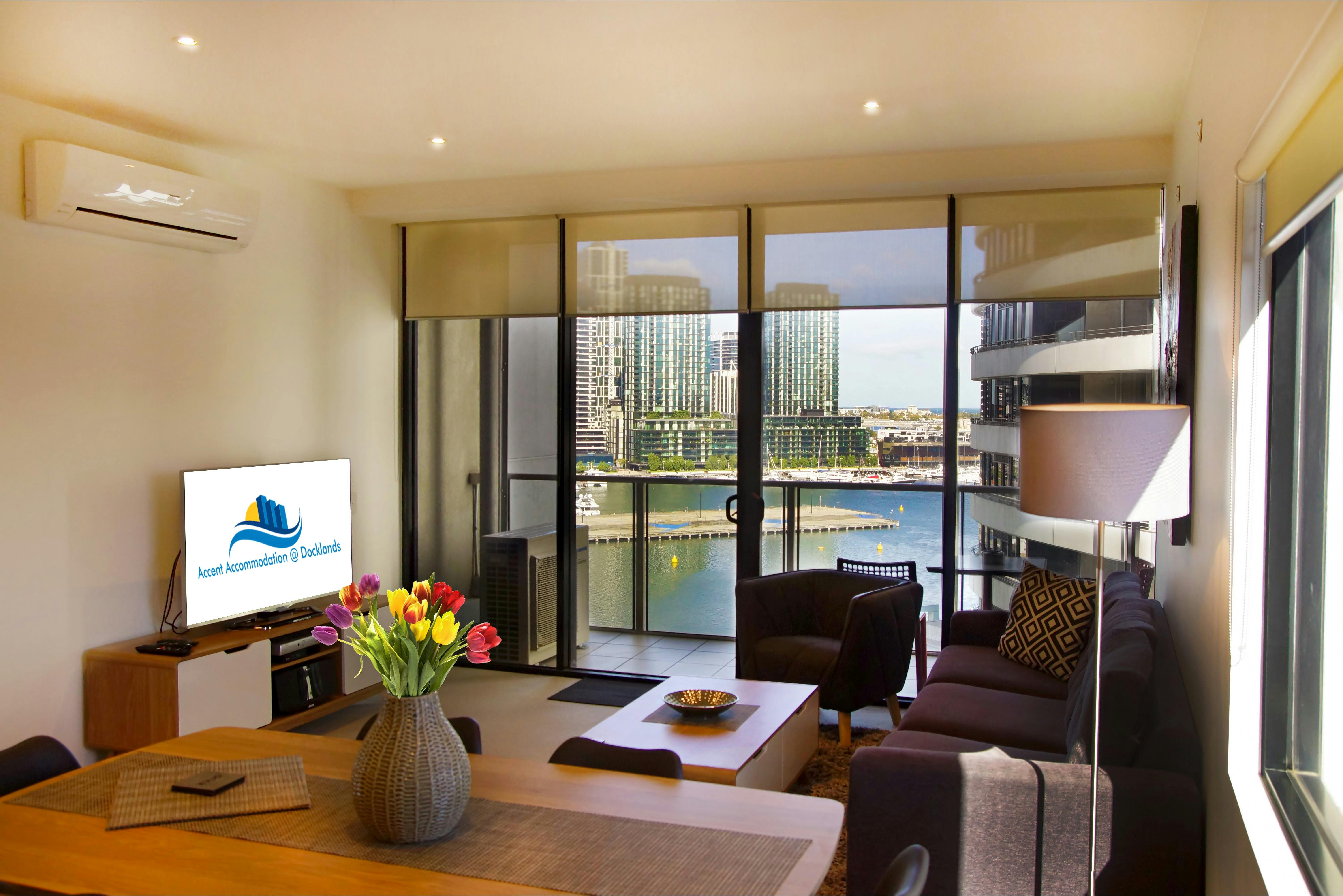 Apartment with views.