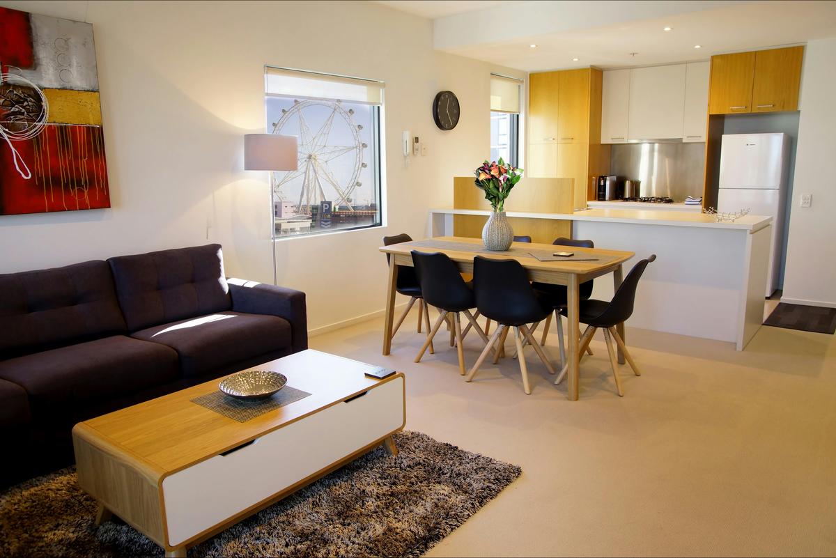 Kitchen, meals and family room