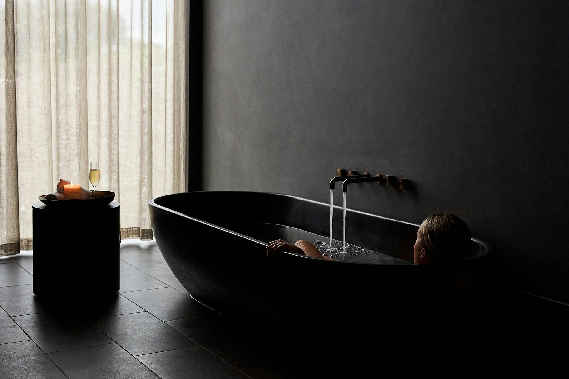 Bathing at Alba Thermal Springs & Spa