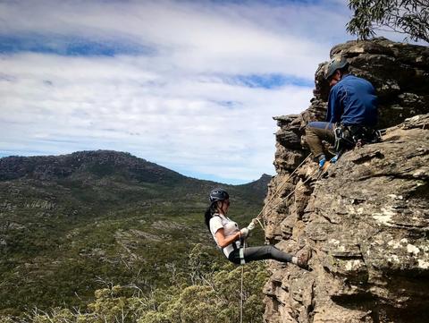 Abseiling at the Bundaleer