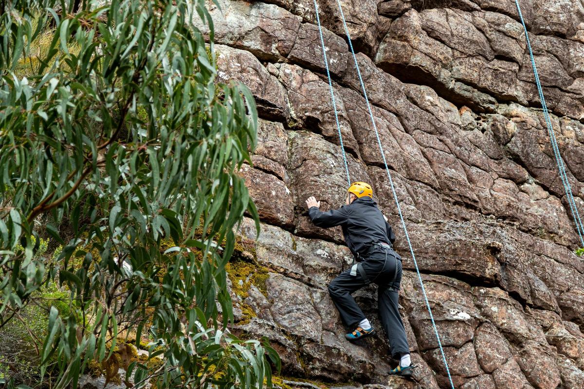 Rock climbing adventure