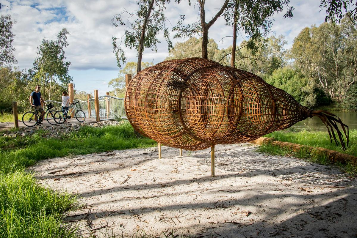 Maya Fish Trap by Uncle Ken Murray, Darren Wighton, Andom Rendell