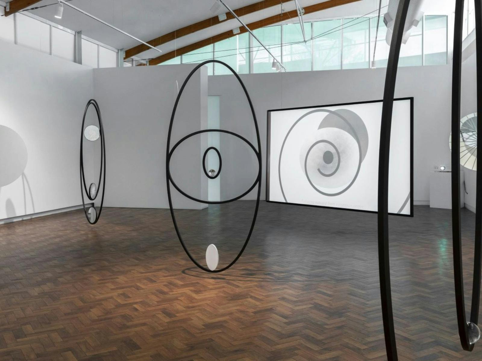 Goulburn Regional Art Gallery, Installation view Lisa Sammut, Radial Sign