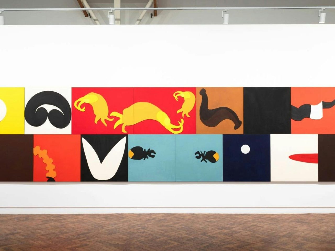 Goulburn Regional Art Gallery, Installation view Jenny Bell Life Forms curated by Anne Saunders