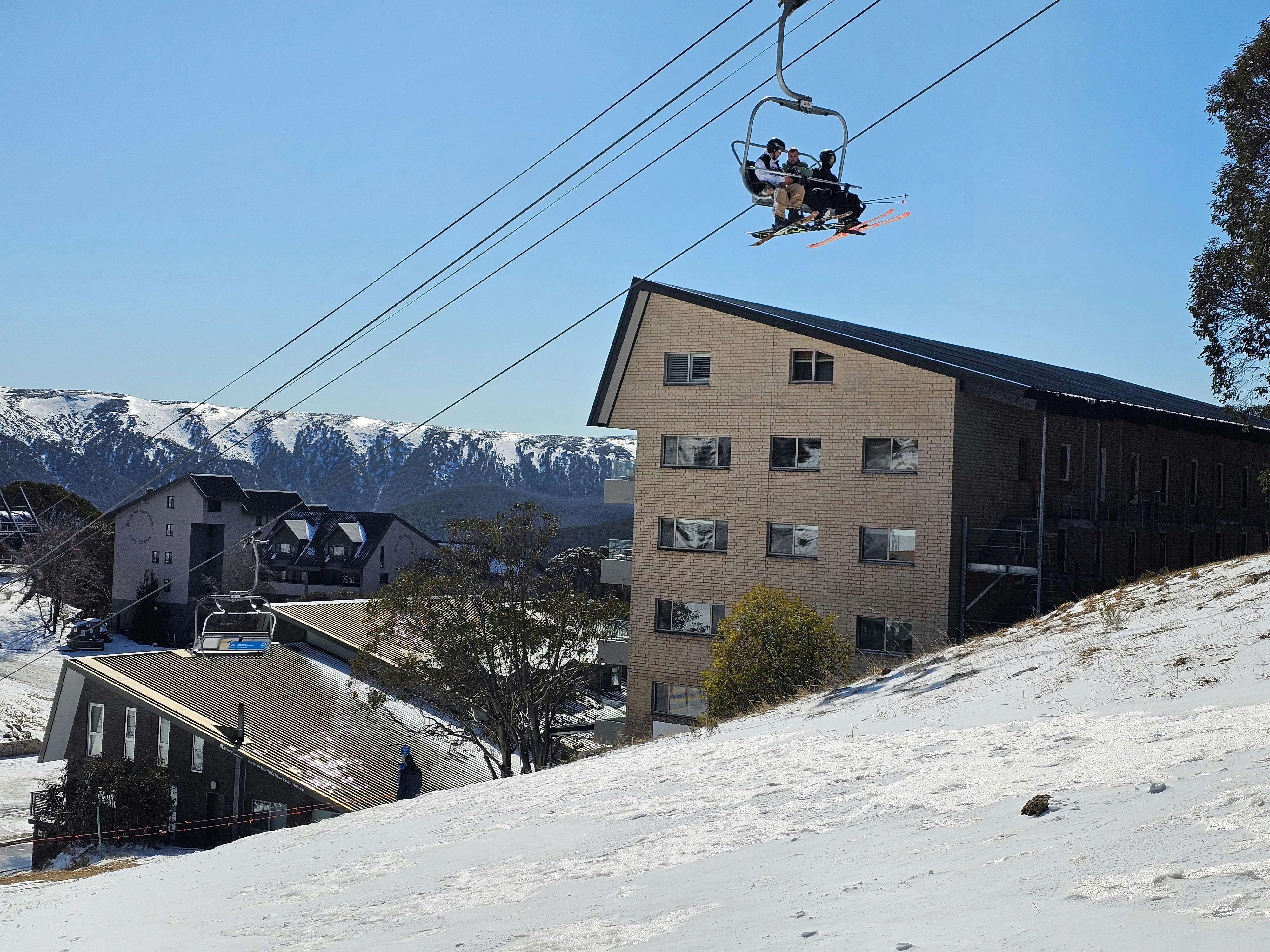 Stay right next to Eagle Chairlift