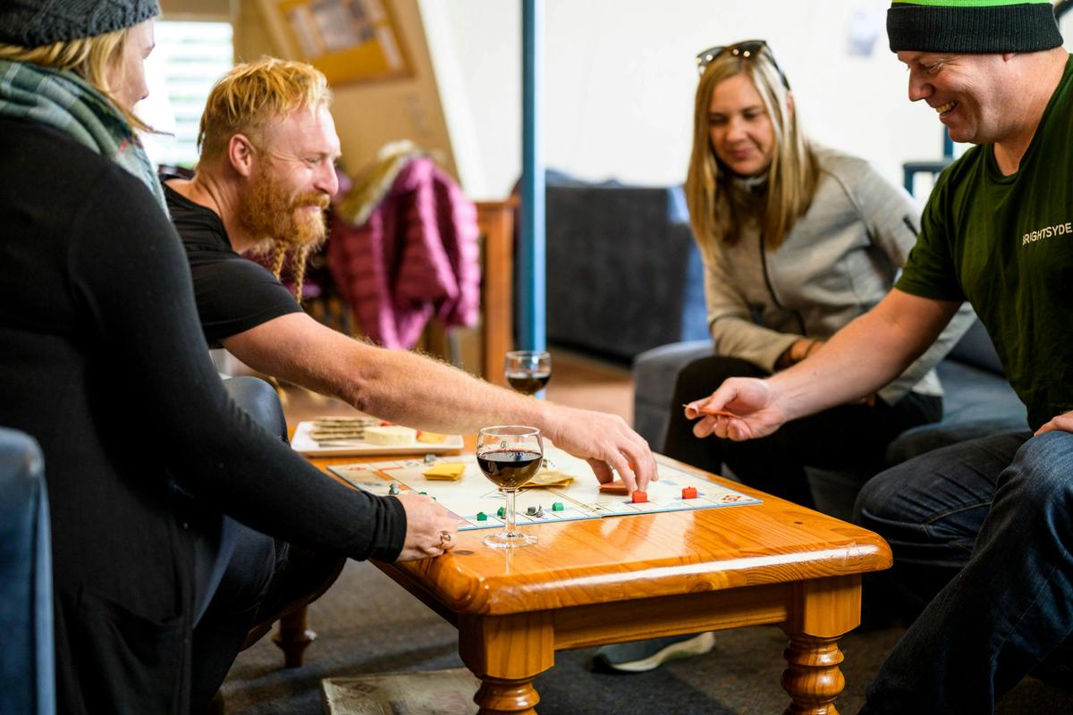 Perfect for four friends