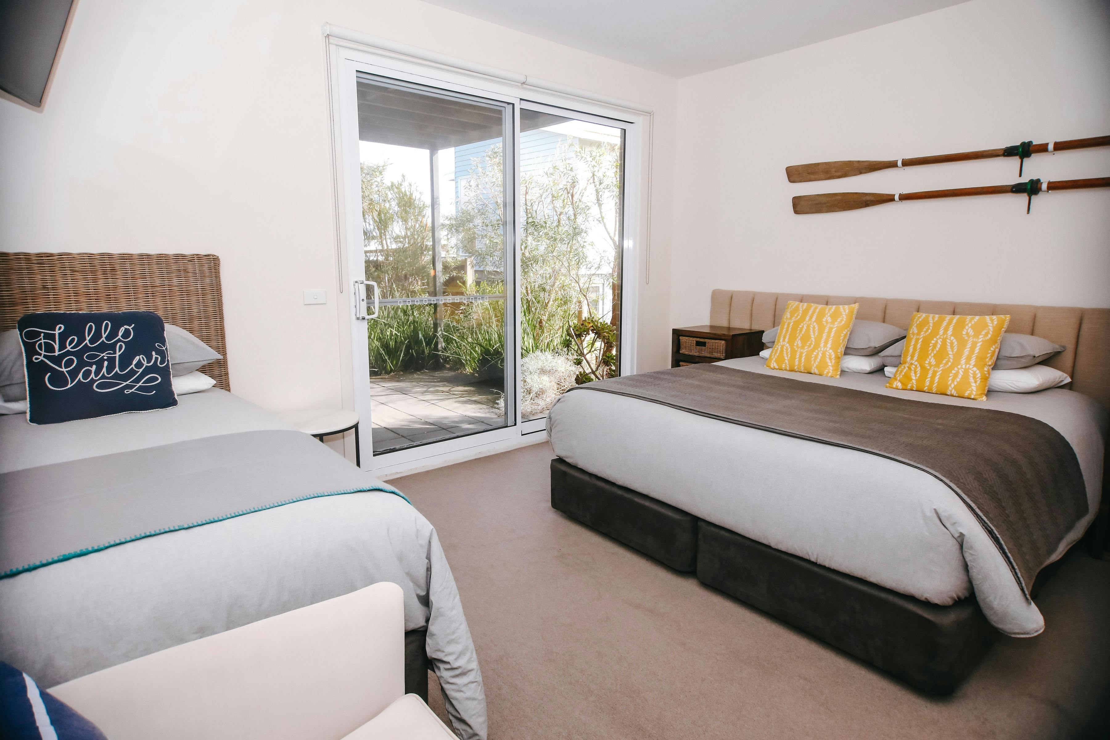 Luxury King Bed and Single with trundle