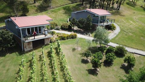 Aerial Hilltop Spa Villas
