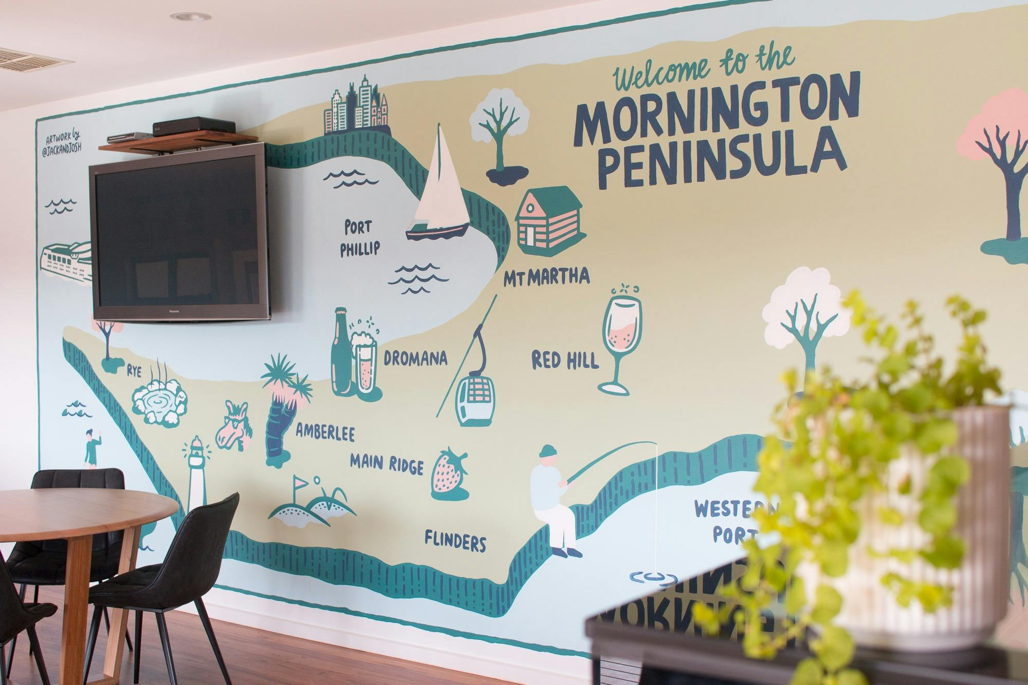 Amberlee Family Holidays Art Muriel