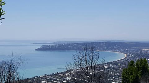 Spectacular views from Arthurs Seat, Dromana
