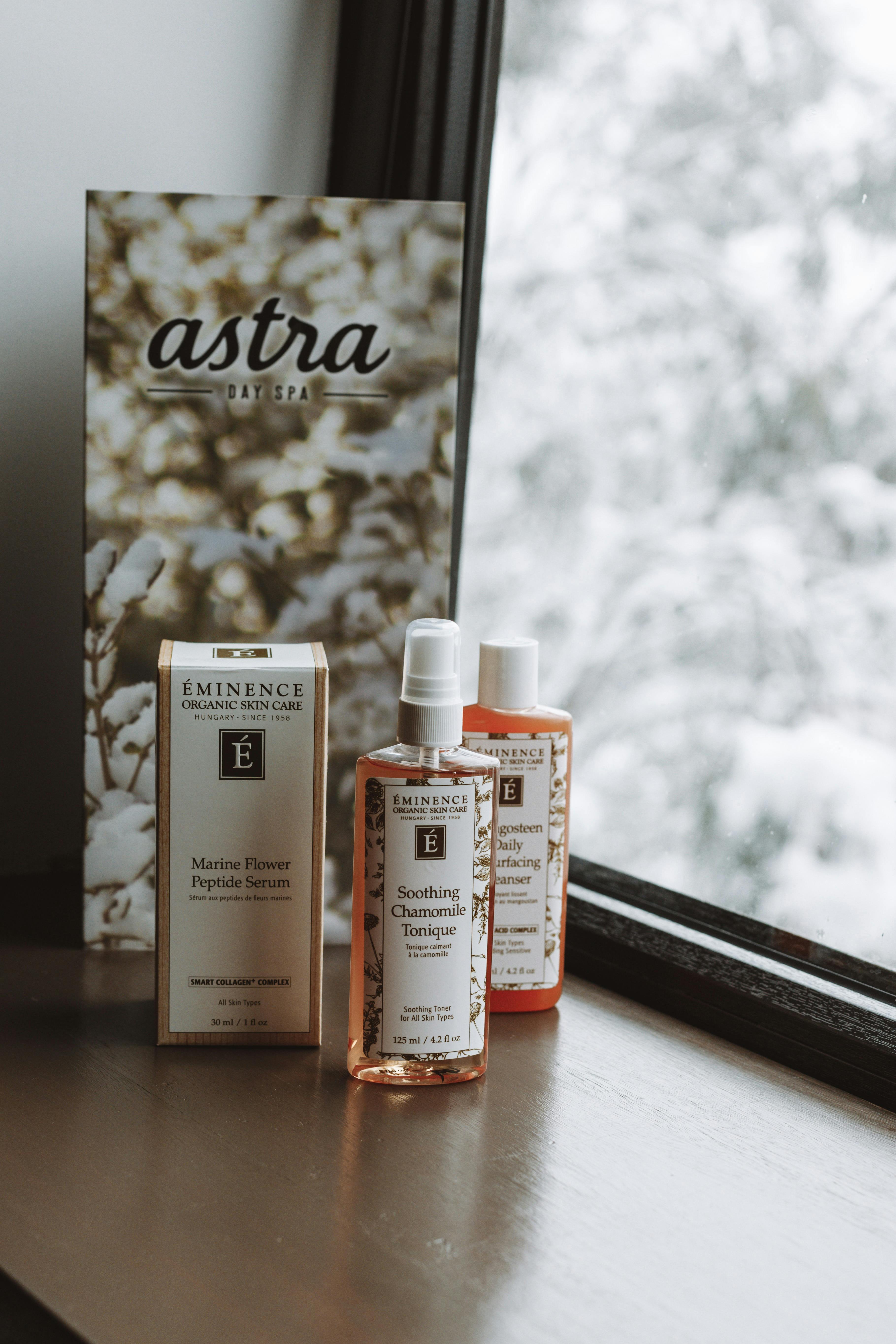 Eminence Products used at Astra Falls Creek