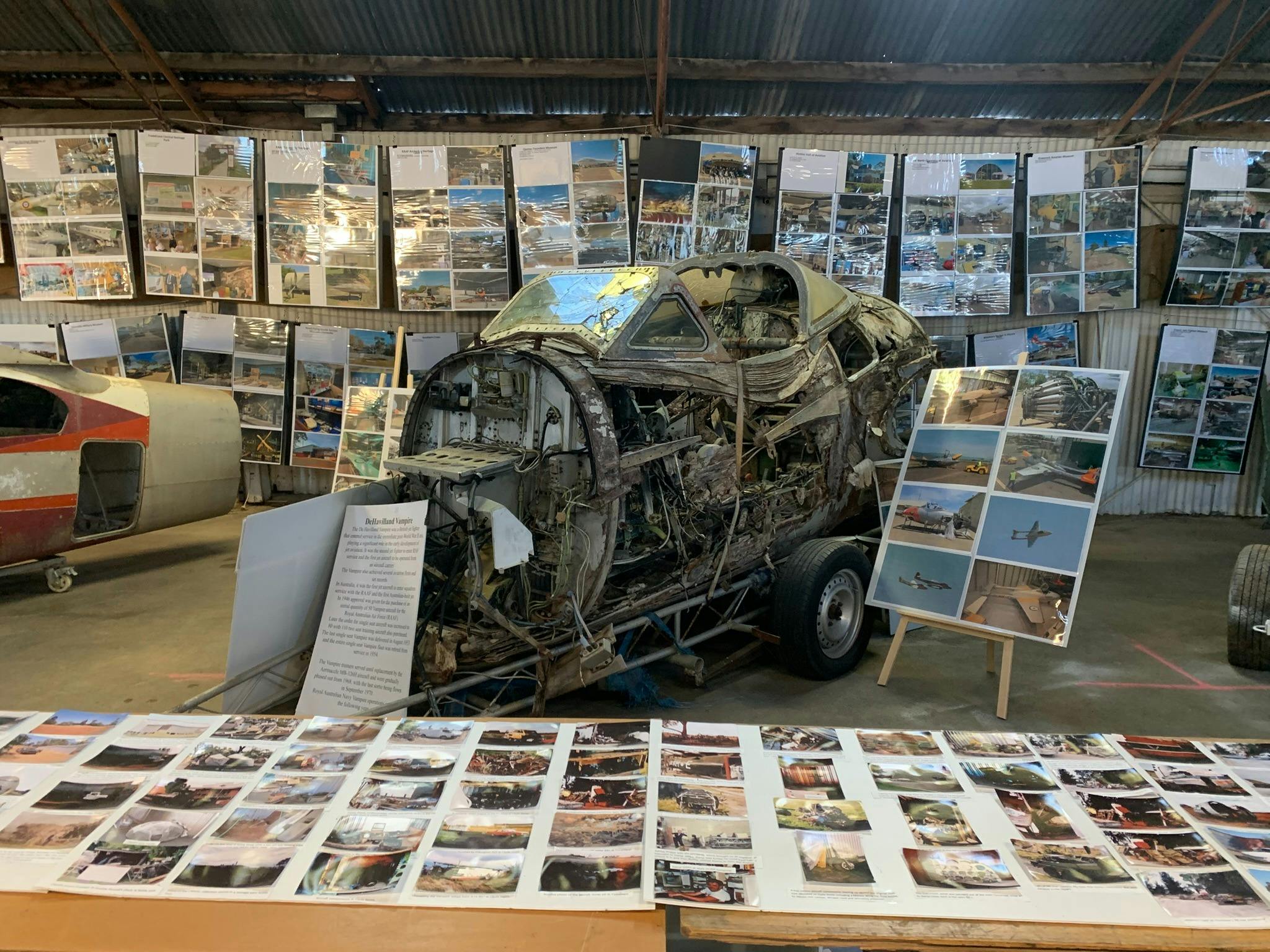 Albury Australian Aviation Museum's Display.