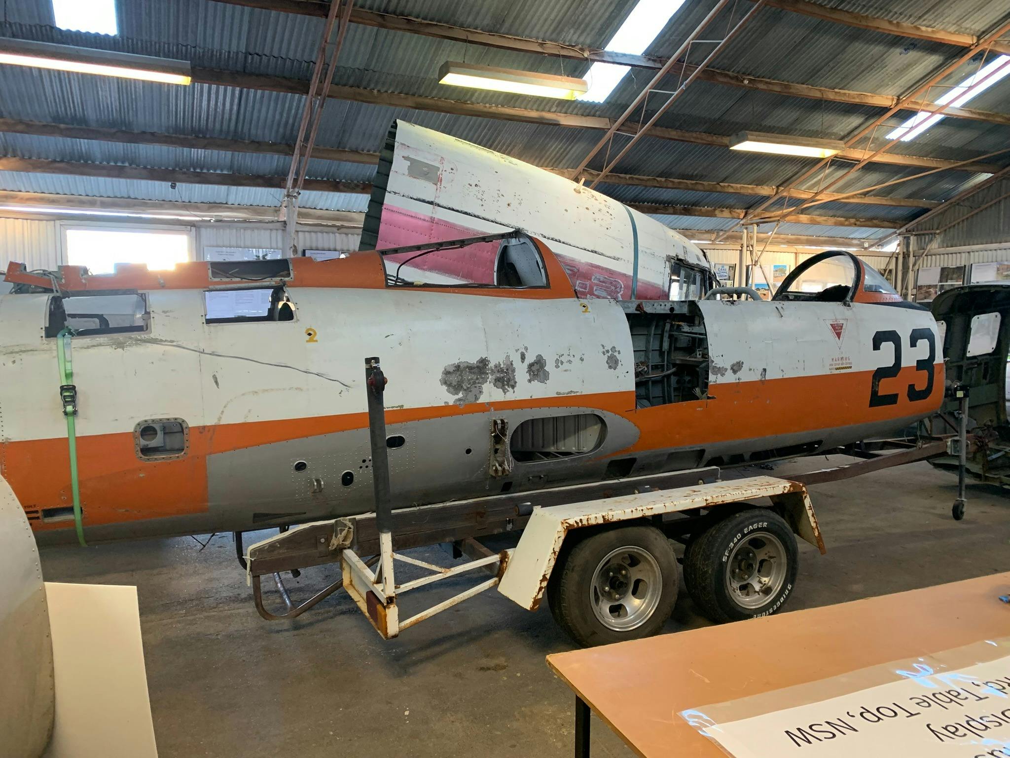 Albury Australian Aviation Museum's Display.