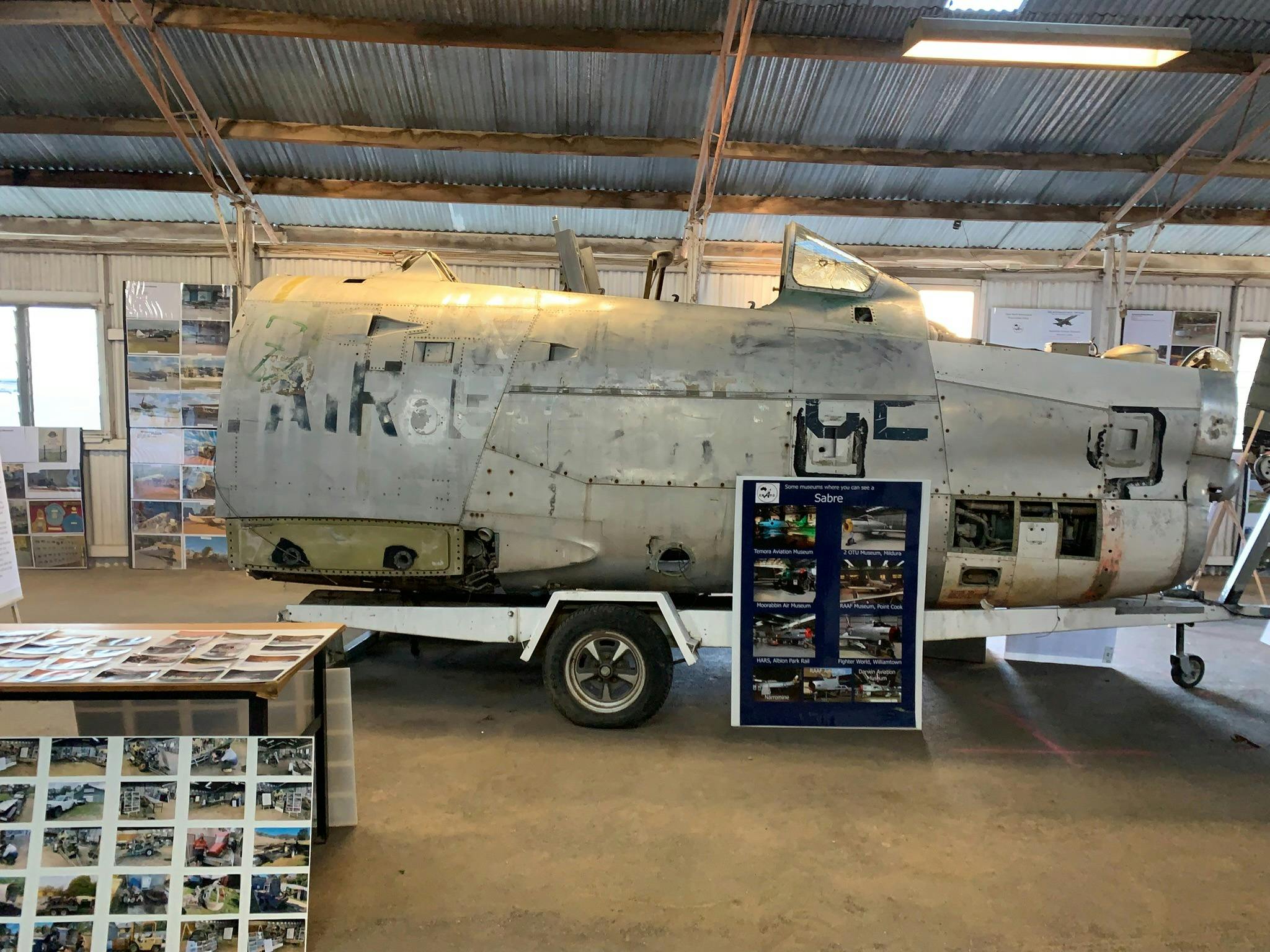 Albury Australian Aviation Museum's Display.