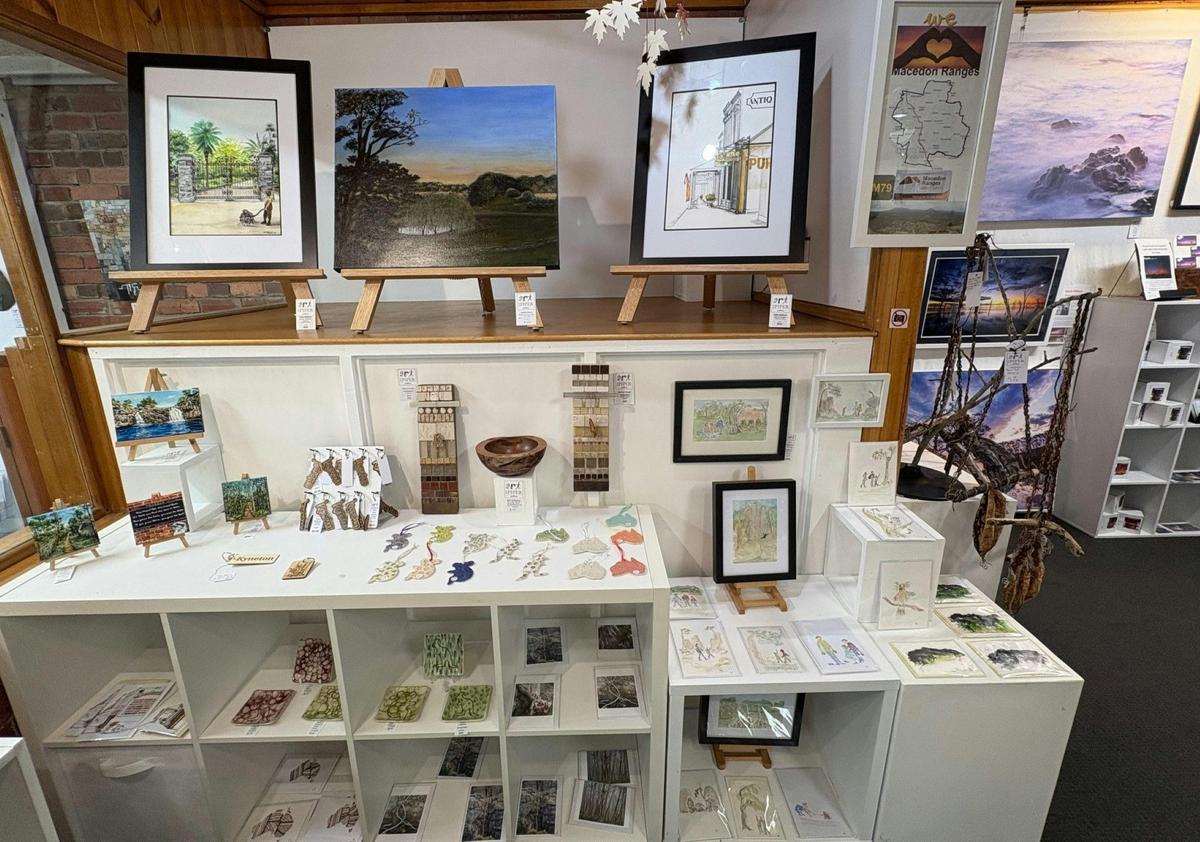 Various works with a local or Aussie theme