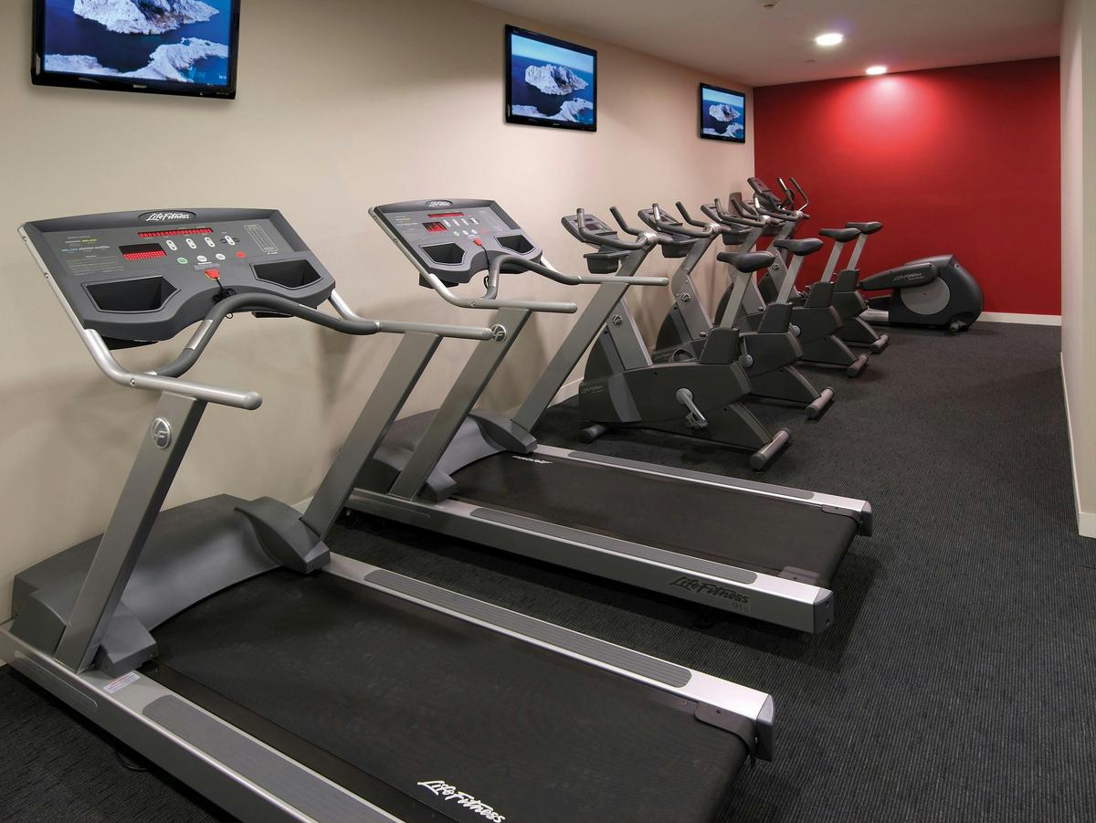 Gym equipment at Atlantis Hotel