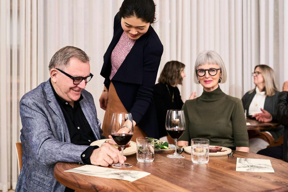 Babae's intimate dining  room
