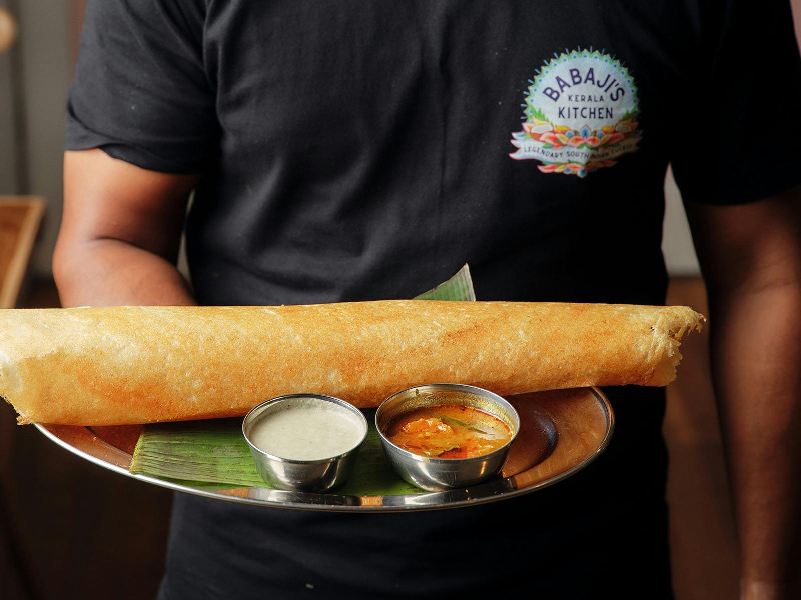 Delicious dosa in Warburton