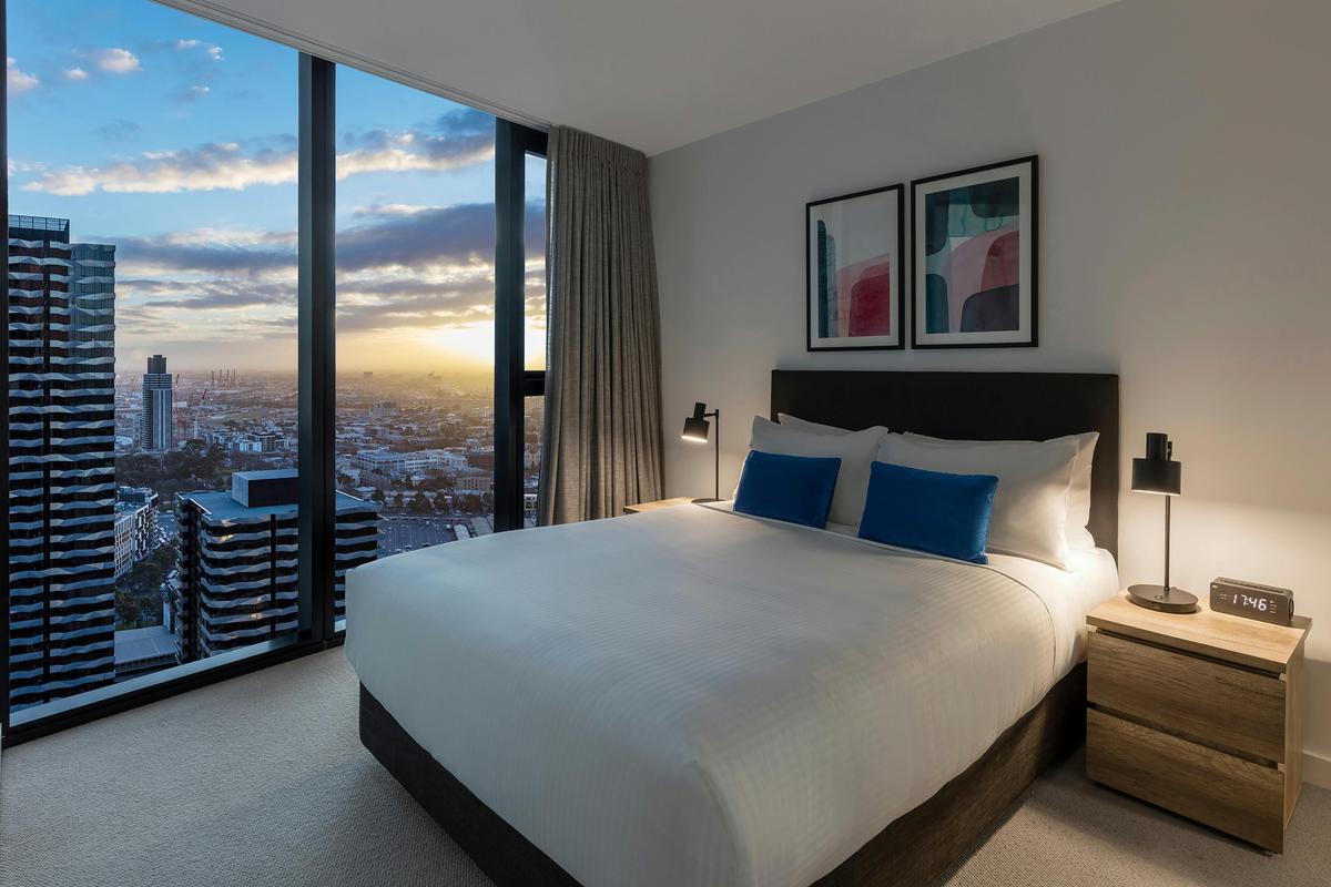 Avani Melbourne Central Residences-2 Bedroom Suite-Bedroom-2-HR