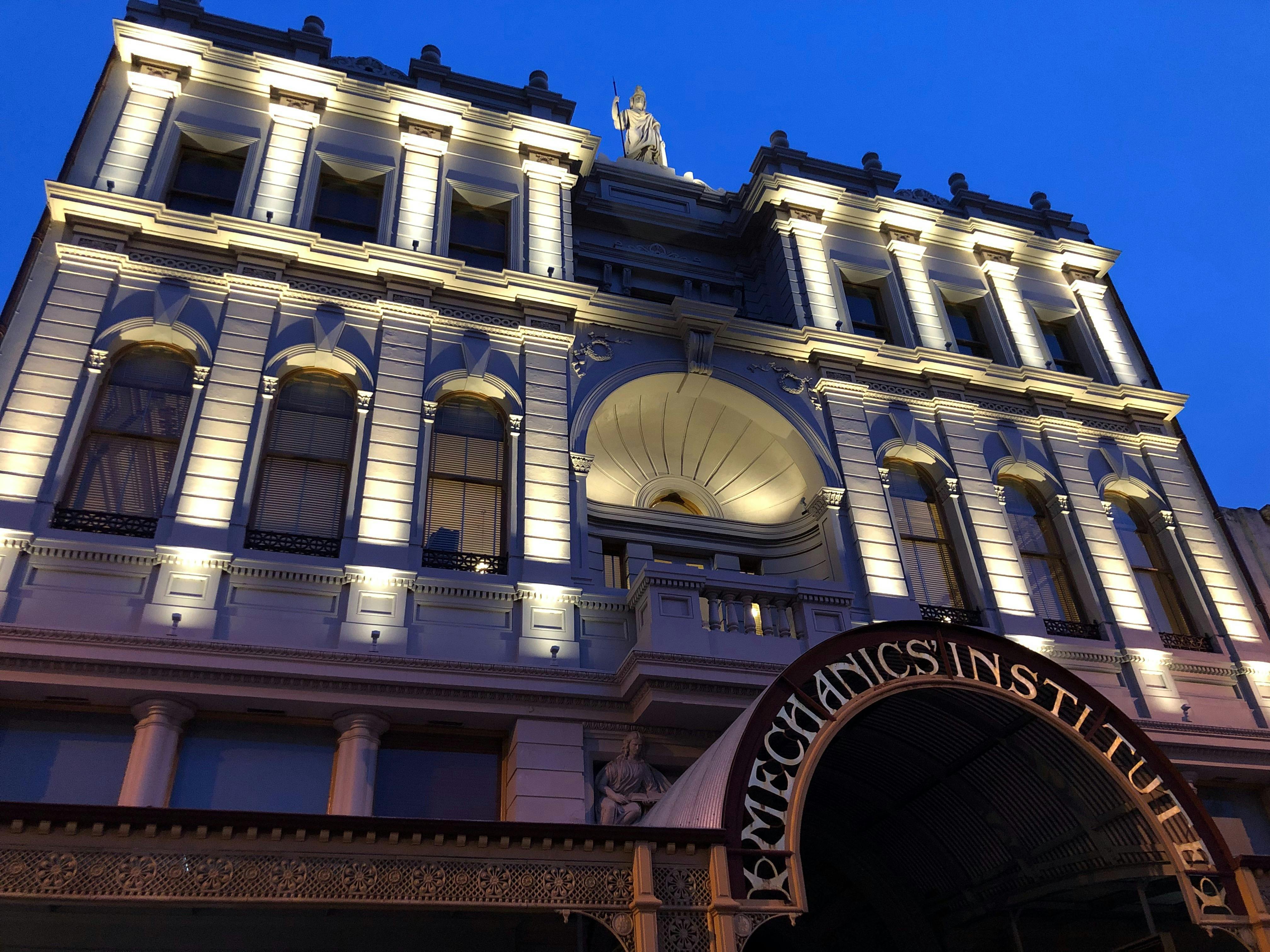 The Ballaarat Mechanics' Institute in all it's glory!