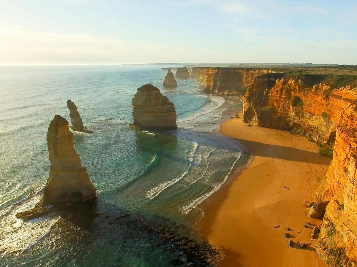 The 12 Apostles at sunset