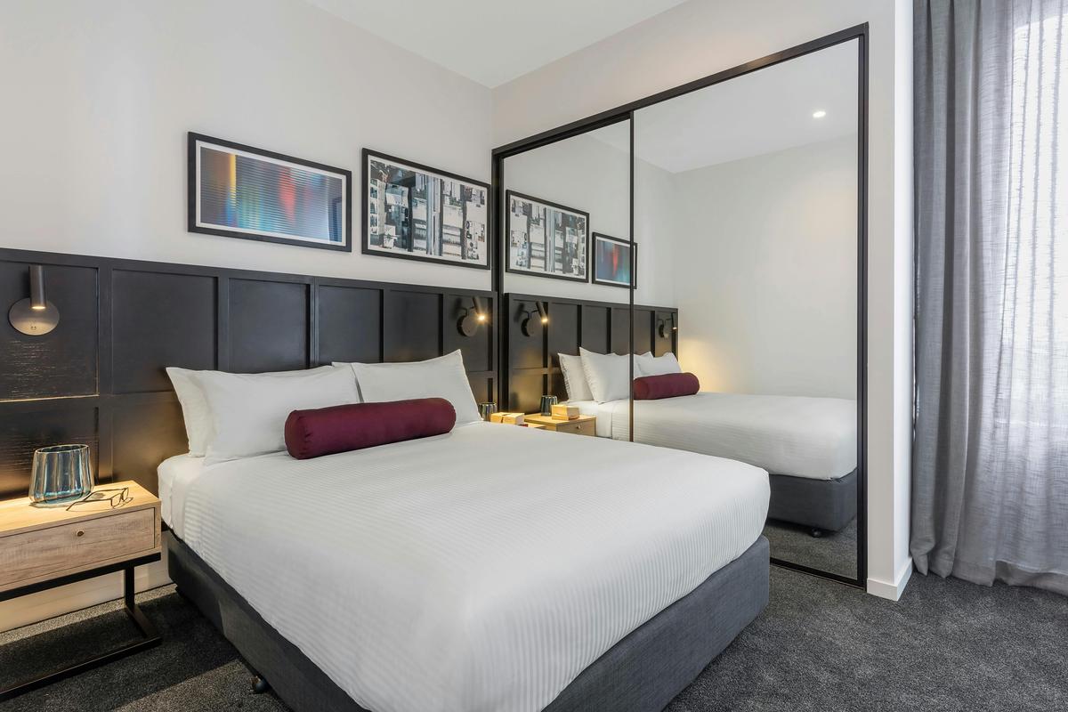 Avani Melbourne Box Hill Residences-2 Bedroom Suite-Bedroom-One-2-HR
